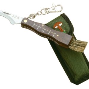 Svampekniv (Lille) 5,5 cm. blad og nylon etui