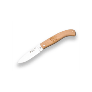 Vintage Joker Lommekniv med bøgehåndtag og Motiv af vildsvin. 8 cm. rustfri stålblad.